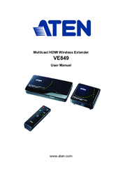 Hdmi Dongle Wireless Extender 1080p 10m Ve819 Aten Video Extenders Aten Corporate Headquarters