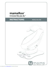 4moms rockaroo manual