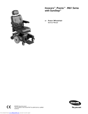 Invacare Wheelchair Pronto M61 Manuals | ManualsLib