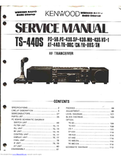 Kenwood TS-440S Manuals | ManualsLib