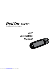 Relion Micro Manuals | ManualsLib