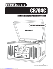 Crosley CR704C Manuals | ManualsLib