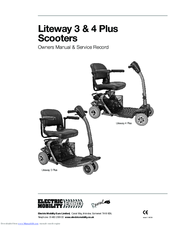 Electric Mobility Euro Limited Liteway 3 Plus Manuals Manualslib