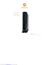 Motorola MG7310 Manuals | ManualsLib