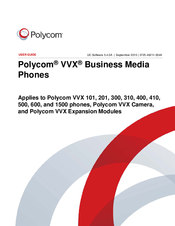 Polycom VVX 300 Manuals | ManualsLib
