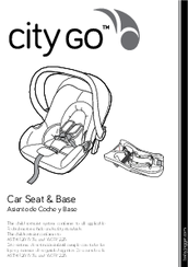 Baby jogger city GO Manuals | ManualsLib