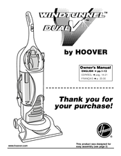 windtunnel dual hoover owner manual manualslib manuals