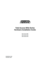 Adtran Total Access 924e Manuals | ManualsLib