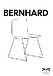 Ikea Bernhard Chair Manuals Manualslib