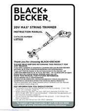 black and decker lst522