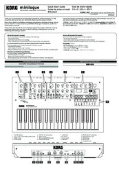 Korg minilogue Manuals | ManualsLib
