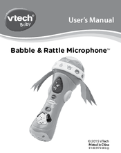 vtech babble & rattle microphone