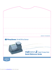 Pitney bowes MAILSTATION 2 Manuals | ManualsLib