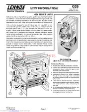 Lennox G26Q3/4-100 Manuals | ManualsLib