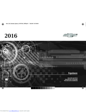 Chevrolet 2016 Equinox Manuals | ManualsLib