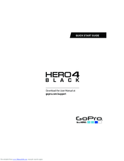 Gopro Hero 4 Black Manuals Manualslib Gopro Hero 4 Black Manuals Manualslib