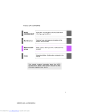 Toyota SIENNA - 2011 Manuals | ManualsLib