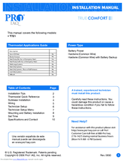 51 Pro Thermostat T721 Wiring Diagram - Wiring Harness Diagram