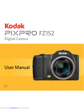 Kodak PIXPRO FZ152 Manuals | ManualsLib