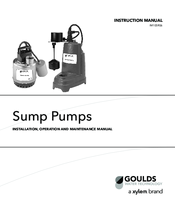 goulds instruction manual manualslib manuals