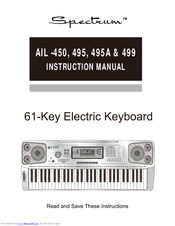 Spectrum AIL-495A Manuals | ManualsLib