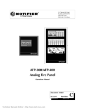 Notifier AFP-400 Manuals | ManualsLib