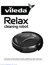 Aspirapolvere Vileda Cleaning Robot.Vileda Relax Manuals Manualslib