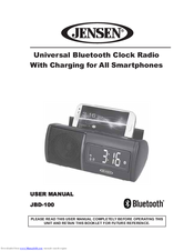 Jensen JBD-100 Manuals | ManualsLib