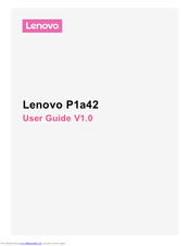 Lenovo A2010-A Manuals | ManualsLib