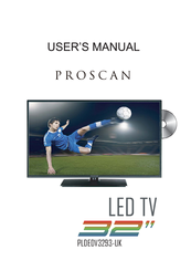 Proscan PLDED3273-UK Manuals | ManualsLib