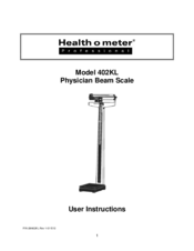 Health o meter 55090 100lb//30kg Counterweights for NEW 400KL and 402KL