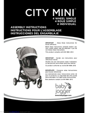 city mini stroller instructions