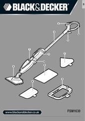 Black And Decker 1630 Steam Mop.Black Decker Fsm1630 Original Instructions Manual Pdf Download Manualslib