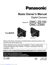 Panasonic LUMIX DMC-ZS60 Manuals | ManualsLib