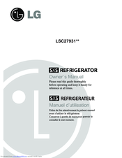 Lg LSC27931ST Manuals | ManualsLib