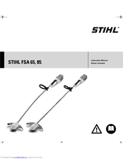 Stihl FSA 85 Manuals | ManualsLib
