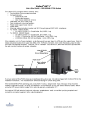 Liebert GXT3 Manuals | ManualsLib