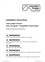 mountain buggy terrain instructions