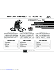Century Wire Feed 140 Manuals | ManualsLib