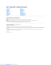 Dell Studio XPS 1640 Manuals | ManualsLib