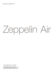 Bowers Wilkins Zeppelin Air Manuals Manualslib