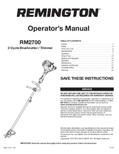 Remington RM2700 Manuals | ManualsLib
