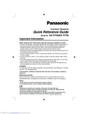 Panasonic KX-T7730 Manuals | ManualsLib