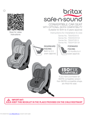 Britax Safe N Sound Compaq Mkii Manuals Manualslib