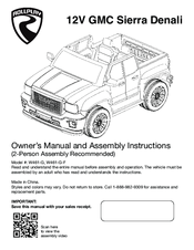 rollplay gmc denali manual