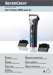 silver crest hair and beard trimmer instructions