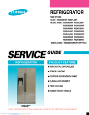 Samsung RS267LBBP Manuals | ManualsLib