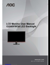Aoc G2460PF Manuals | ManualsLib