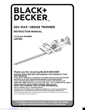 black and decker lht321