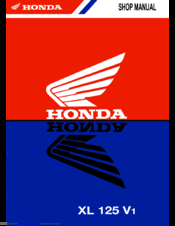 Honda XL 125 V1 Manuals | ManualsLib